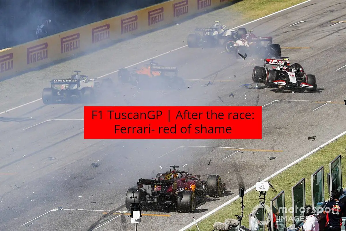 After the race TuscanGP F1