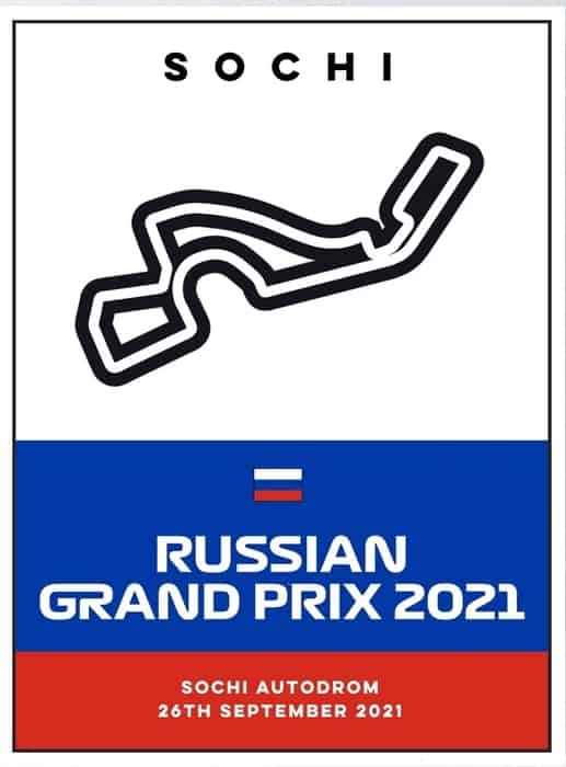 GP de Russie F1 Sochi 2021