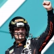F1 2022 Miami GP -Max-Verstappen-wearing-NFL-helmet-on-the-podium