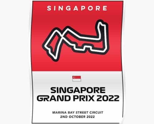 Ώρα έναρξης αγώνα, πρόγραμμα αγώνα για το GP της Σιγκαπούρης F1 2022 MARINA BAY STREET CIRCUIT - Presticebdt