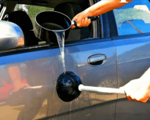 boiling water method car hail restoration